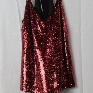 City Chic Glimmer Sequin Camisole M-18